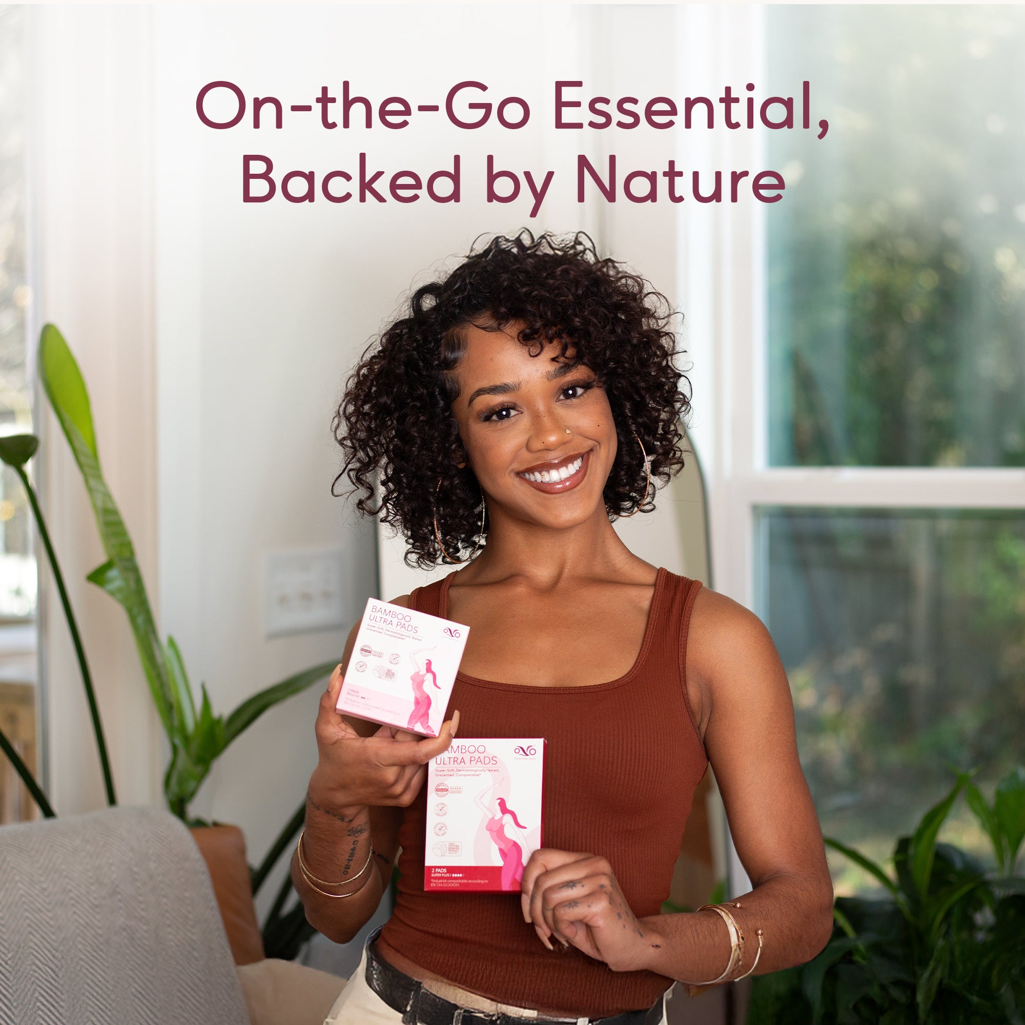 OVO Bamboo Ultra Pads Super Plus TRAVEL PACK (Pack of 3)